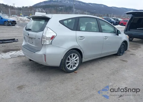 2012 Toyota Prius V Five z USA, uszkodzony, nr VIN JTDZN3EU5C3020561